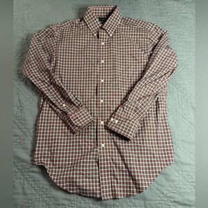 Lauren Ralph Lauren Plaid Dress Shirt NWOT